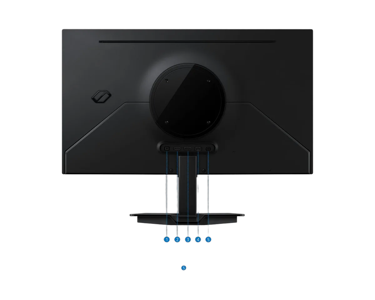 Samsung Odyssey OLED G5 - 27" QD-OLED QHD 180Hz 0.03ms Compatible G-Sync, vue 6