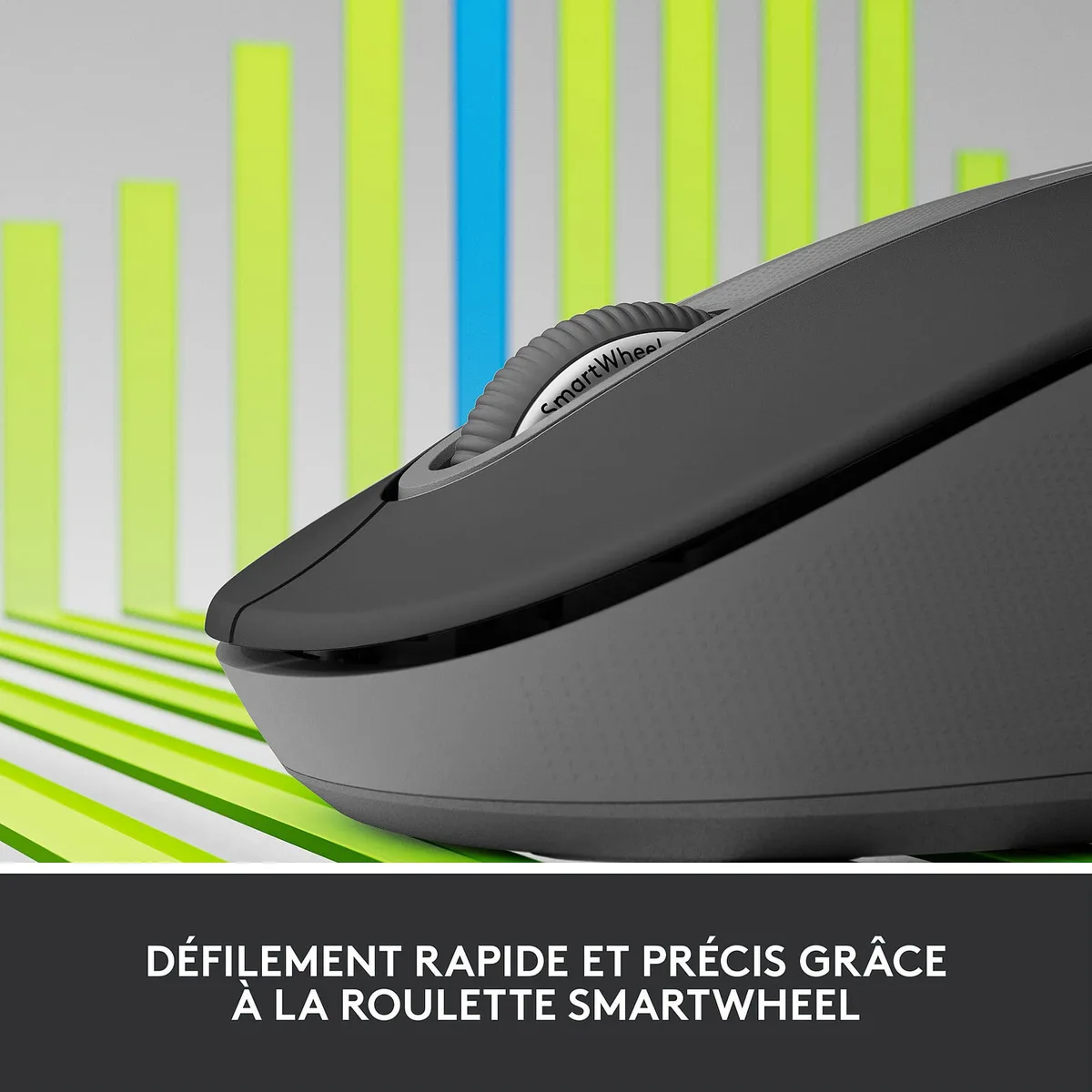 Logitech Signature M650 - Sans-Fil - Graphite, vue 2