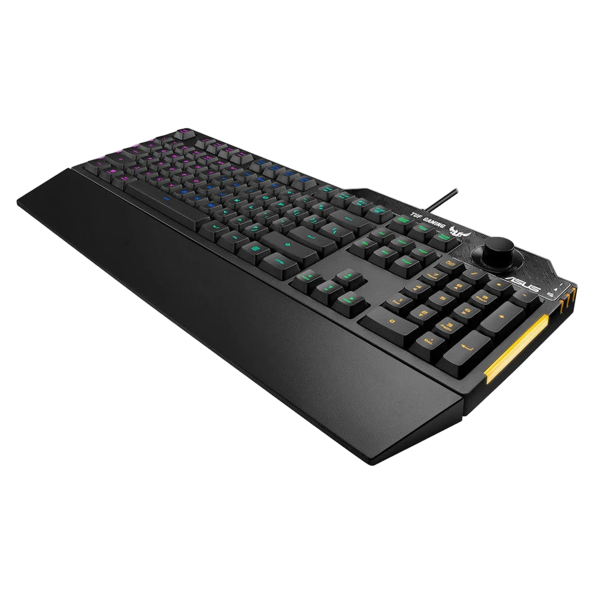 Asus TUF K1 - Membrane - Filaire - RGB - Noir, vue 2