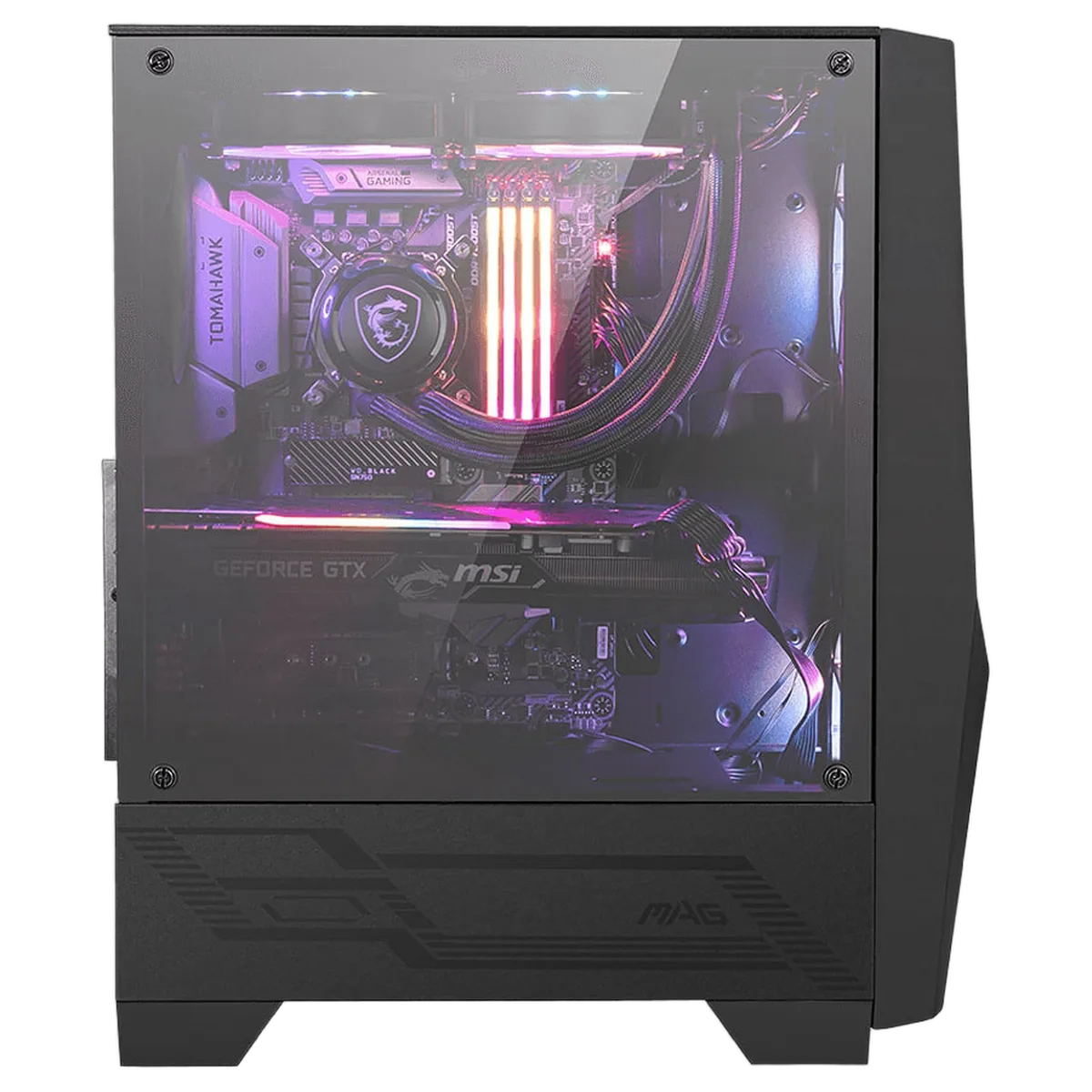 MSI MAG FORGE 100R - MT/Sans Alim/ATX, vue 2
