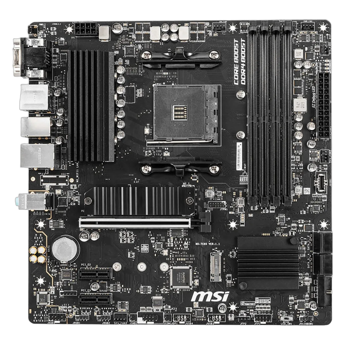 MSI B550M PRO-VDH, vue 5