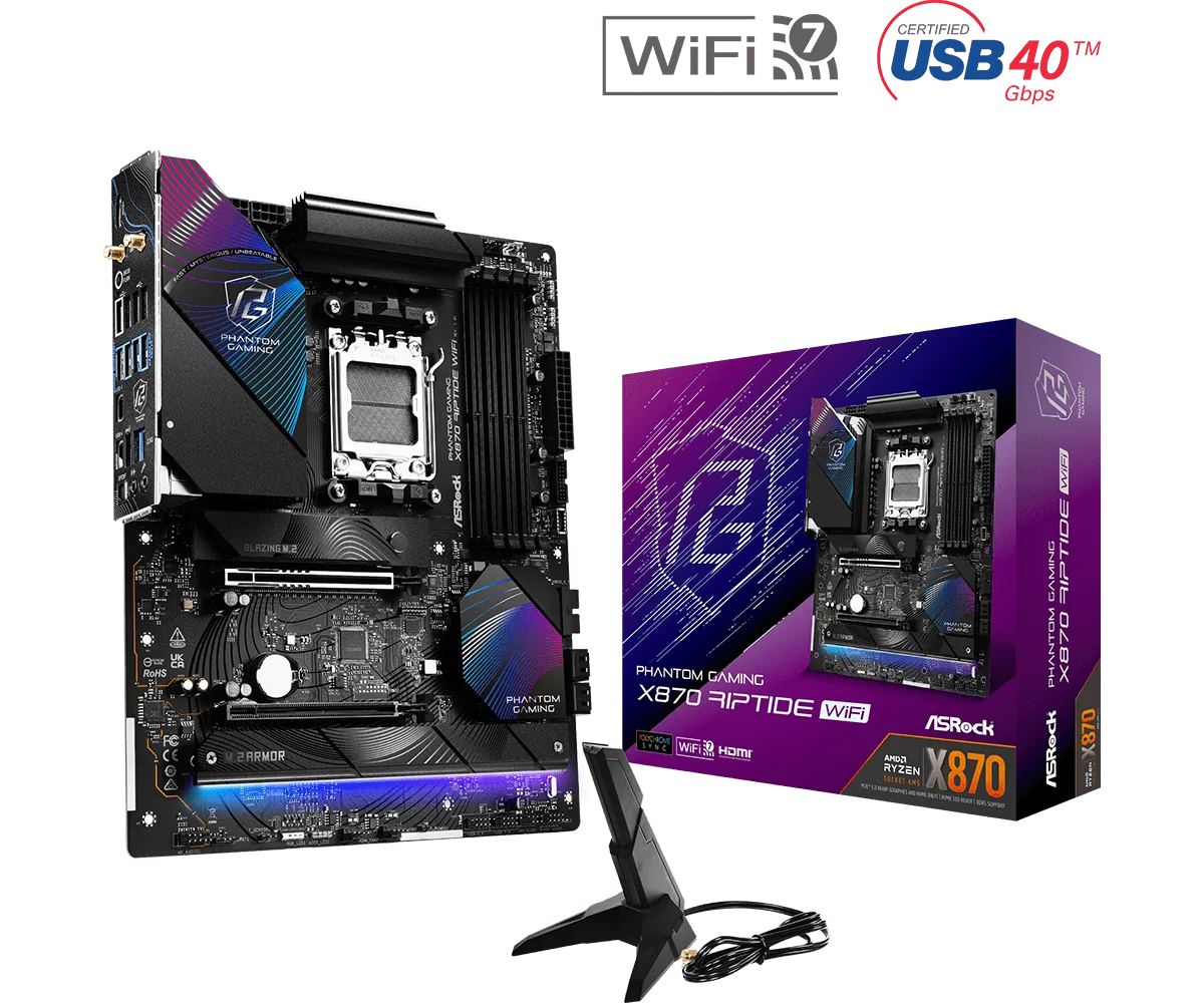 ASRock X870 RIPTIDE WIFI-Seconde Vie, vue 1