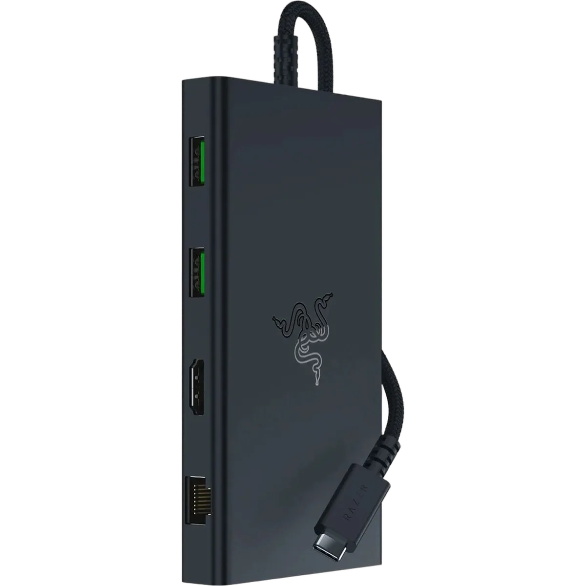 Razer USB-C Dock - Noir - 1xHDMI/RJ45/2xUSB-C/4xUSB-A/Audio Jack/Lecteur de cartes, vue 8