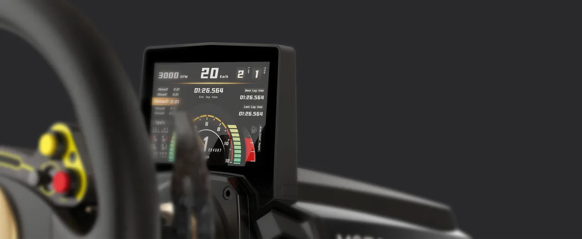 Moza Racing RM - Tableau de Bord Digital - RS05, vue 2