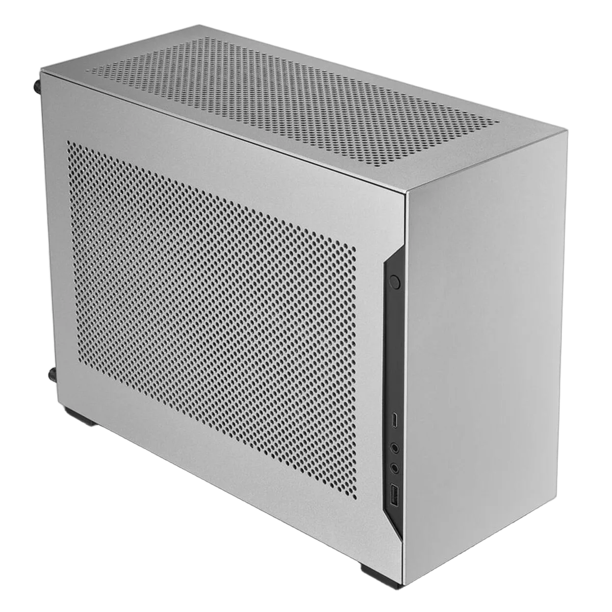 Lian-Li A4-H2O Gris - mT/San Alim/Mini-ITX, vue 1