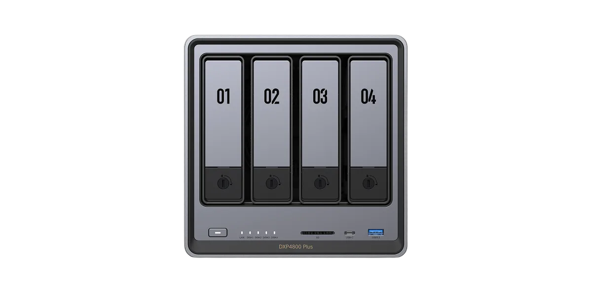UGREEN DXP4800 Plus - 4 Baies avec 4 disques de 4To, vue 5
