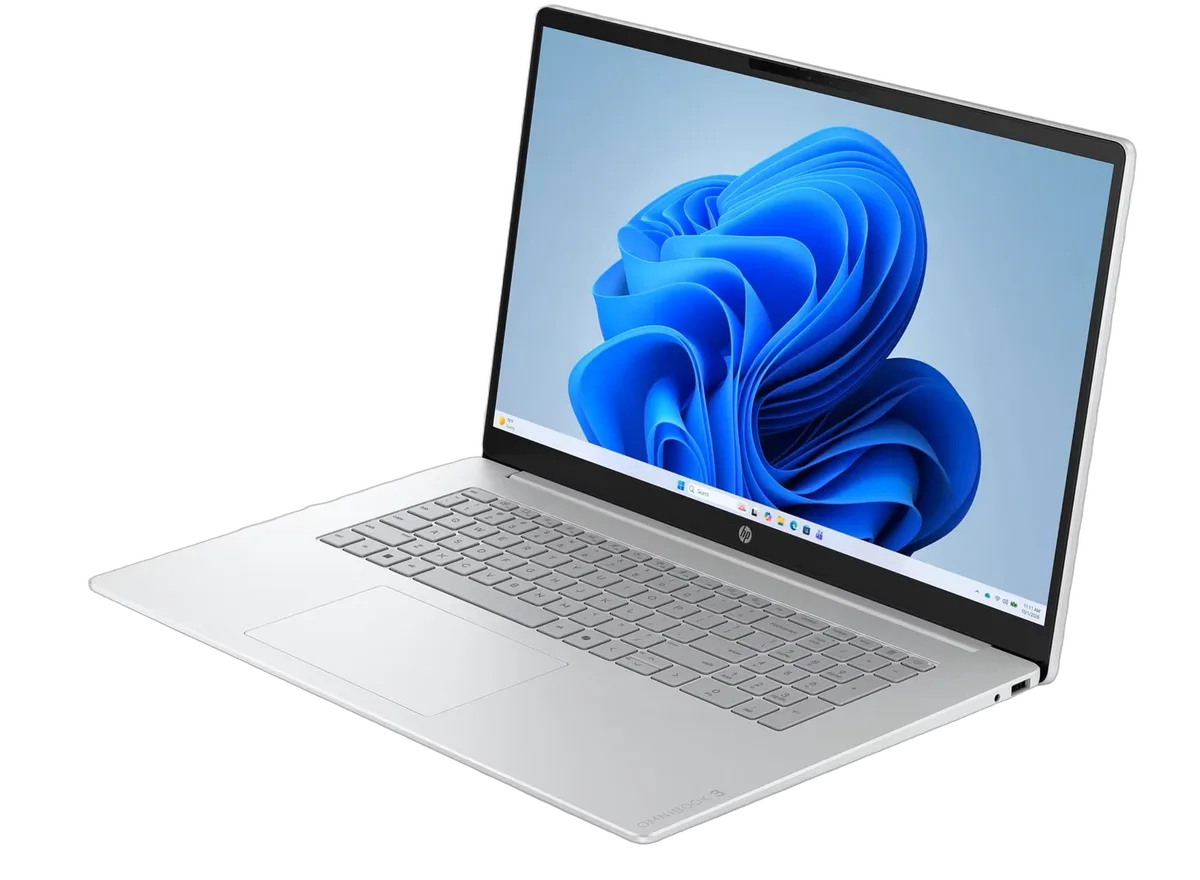 HP 17-dp0030nf - 17.3" FHD Ryzen 5 130 24Go 512Go W11, vue 3