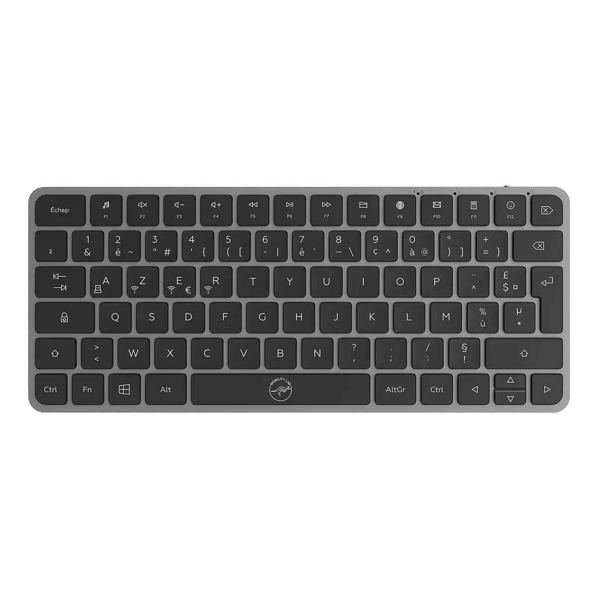 Mobility Lab KP430W Mini 75% - Membrane - Sans-Fil - Gris, vue 1