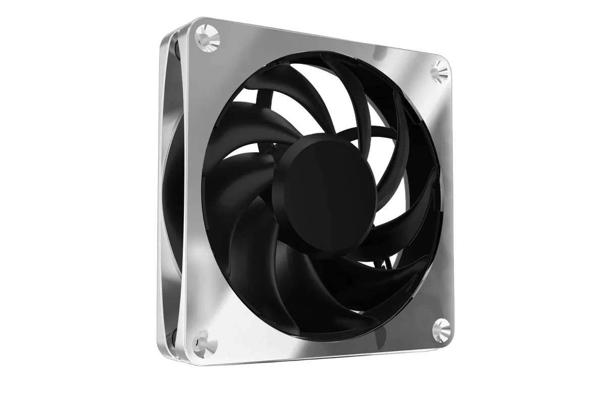 Alphacool Apex Stealth Metal 120mm - 3000rpm Chrome, vue 7