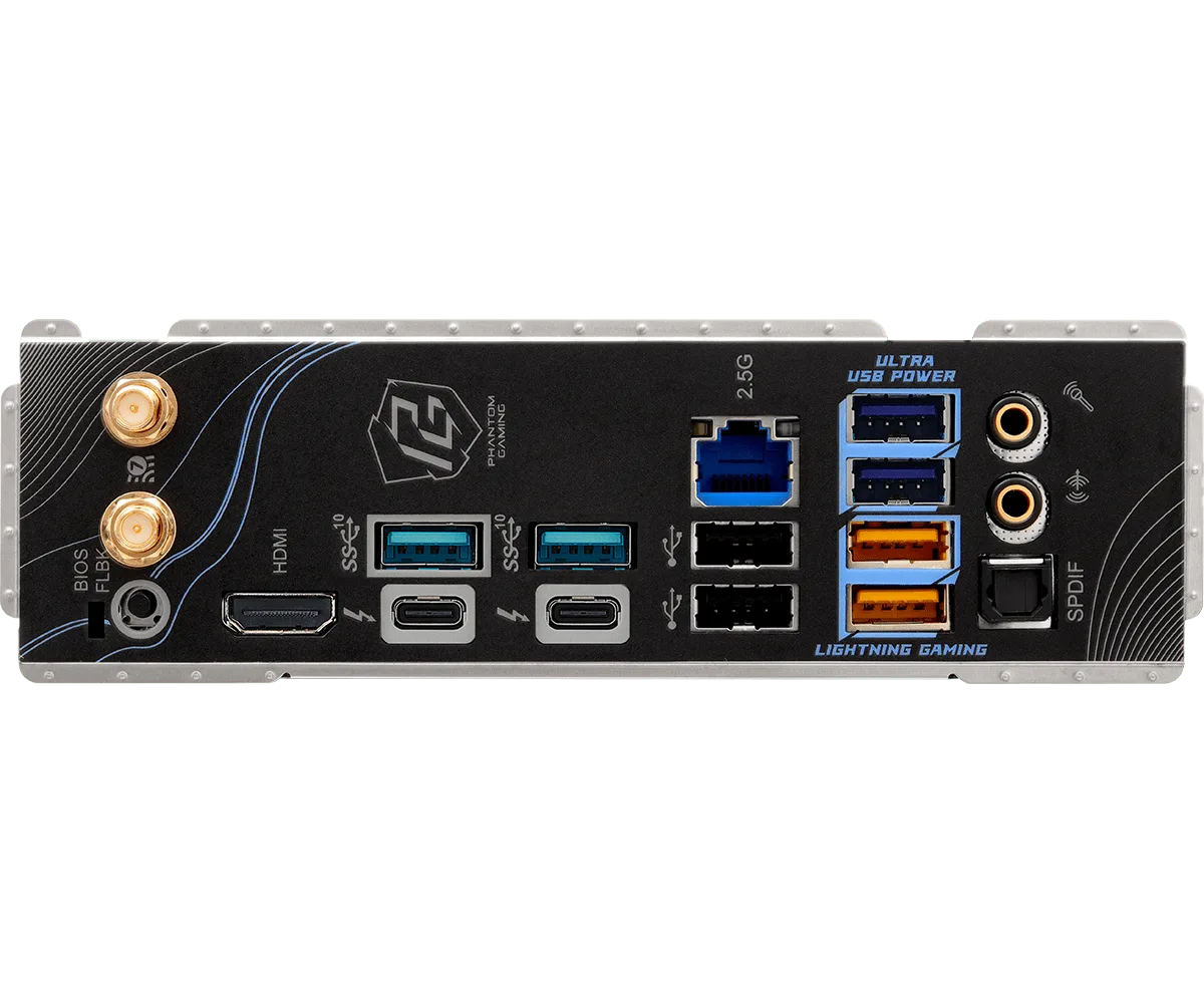 ASRock Z890 RIPTIDE WIFI, vue 6