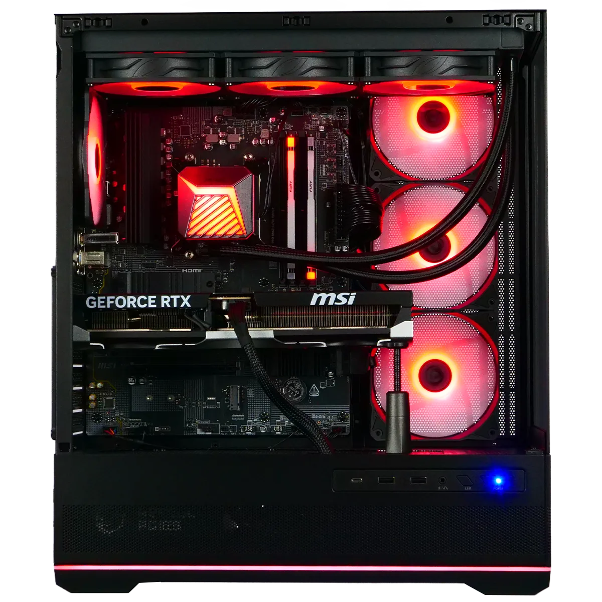 PHOENIX - R7-9800X3D/5080/32Go/2To, vue 2