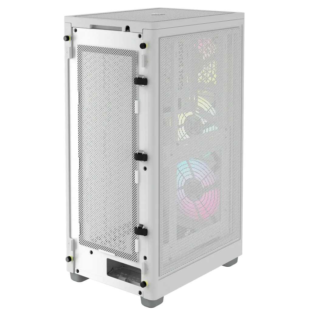 Corsair 2000D Airflow RGB Blanc - mT/Sans Alim/Mini-ITX, vue 3