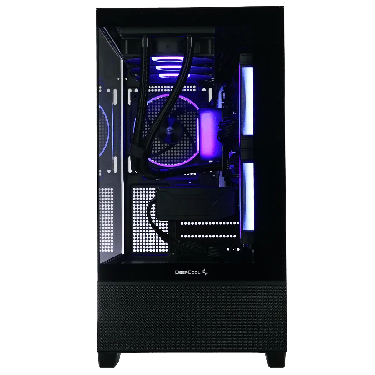 Lustria - R5-8400F/RX9060XT/32Go/1To, vue 4