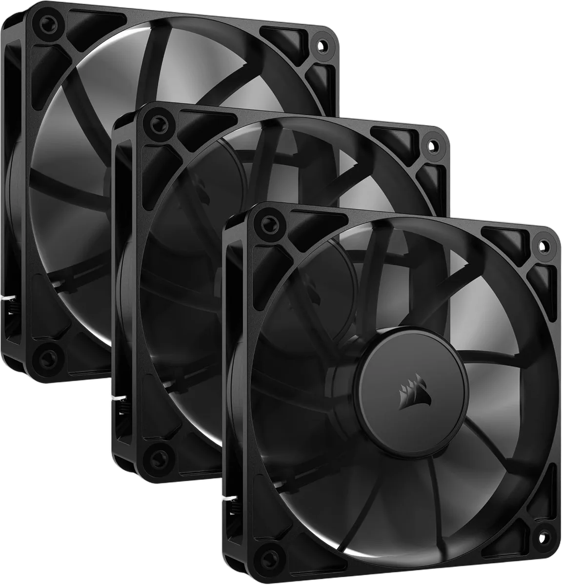 Corsair RS120 Triple pack - Noir, vue 1