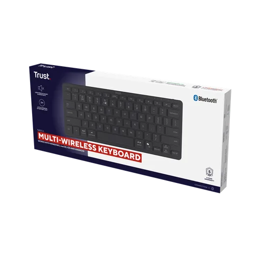 Trust Nado II - Membrane - Sans-Fil - Noir