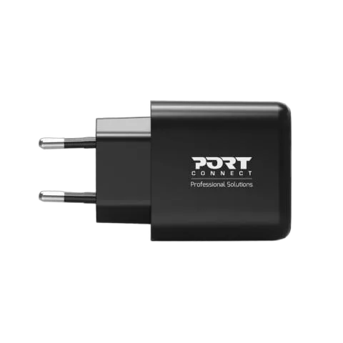 Port Chargeur mural GaN 65W - USB-C/USB-A - Noir, vue 5