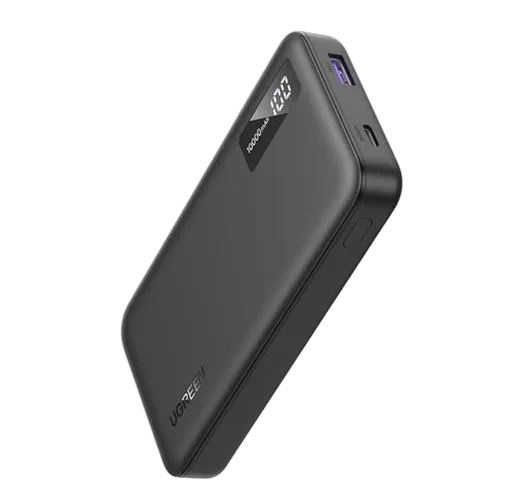 USB-C+USB-A/10000mAh/20W/Noir