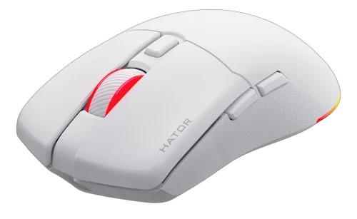 Hator Pulsar 4 - Sans fil - RGB - Blanc
