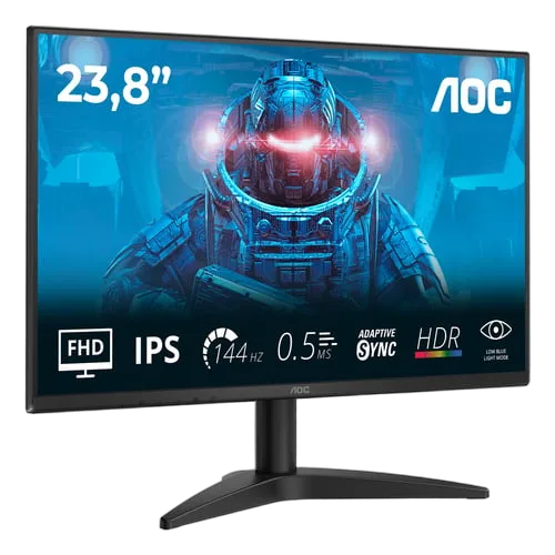 AOC 24B36X - 23.8" FHD 144Hz IPS 0.5ms HDR Adaptive Sync, vue 6