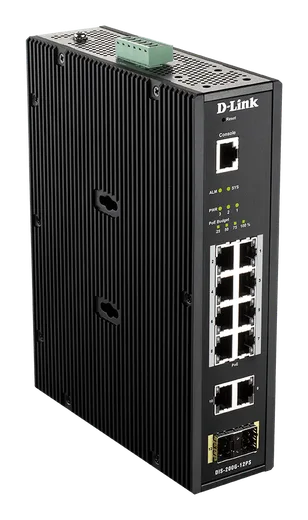 D-Link 8 Ports Gigabit + 2 Ports SFP - Manageable