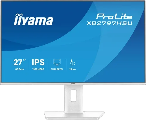 Iiyama Prolite XB2797HSU-W1 - 27" FHD 120Hz IPS 1ms Pivot Adaptive Sync