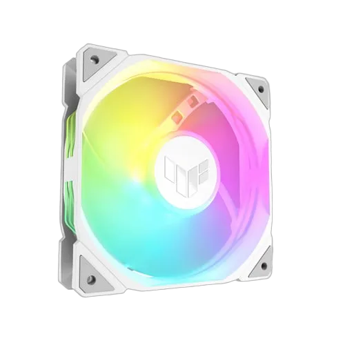 Asus TUF GAMING - TR120 Fan ARGB REVERSE 3en1 - Blanc
