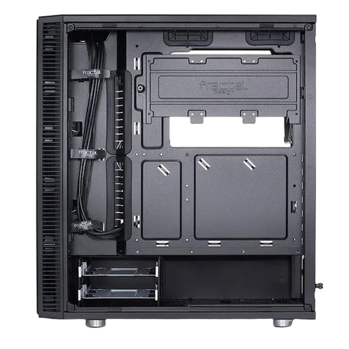 Fractal Design Define C TG Noir - MT/Sans Alim/ATX, vue 10