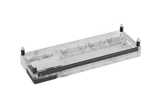Alphacool Core Distro Plate 360 droite V.2 avec pompeD5 Apex, vue 2