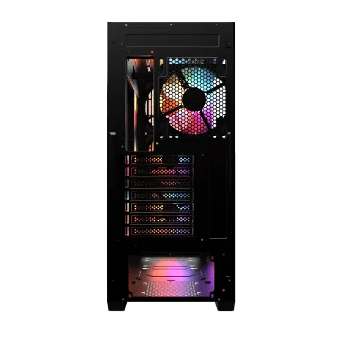 M.RED Raven Black - MT/SansAlim/M-ATX, vue 5