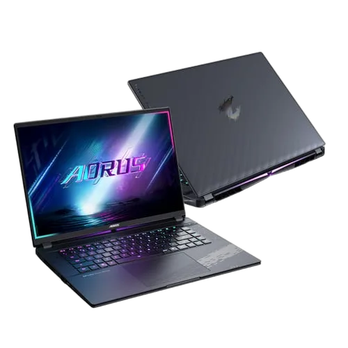 Gigabyte AORUS ELITE 16 BWHC3FRC65SP - 16" QHD+ 165Hz Core Ultra 9 275HX RTX 5070 32Go 2To W11P, vue 2