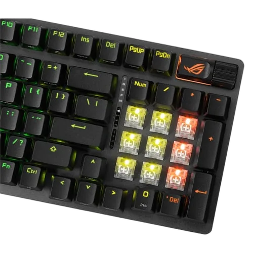 Asus ROG Strix Scope II 96 - Mécanique - Sans-Fil - RGB - Noir, vue 9