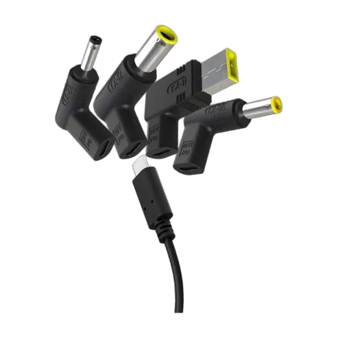 T'nB 4 Embouts chargeurs USB-C vers LENOVO - Noir