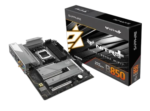 Sapphire NITRO+ B850A WIFI7, vue 2