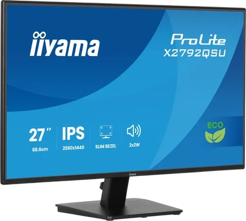Iiyama Prolite X2792QSU-B1 - 27" QHD 120Hz IPS 3ms Adaptive Sync FreeSync