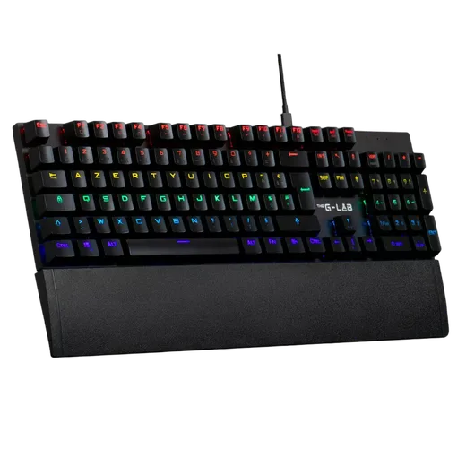 The G-LAB Keyz Carbon EX - Mécanique - Filaire - RGB - Noir