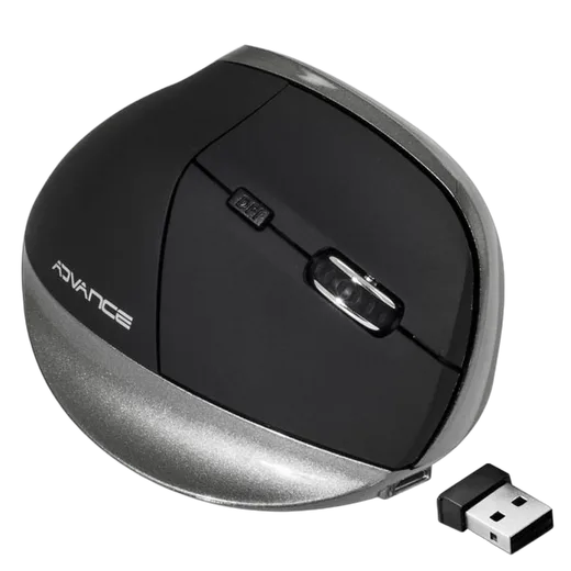 Advance Vertical Plus - Sans-Fil - Noir