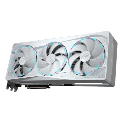 Gigabyte AORUS GeForce RTX 5090 STEALTH ICE 32G, vue 5