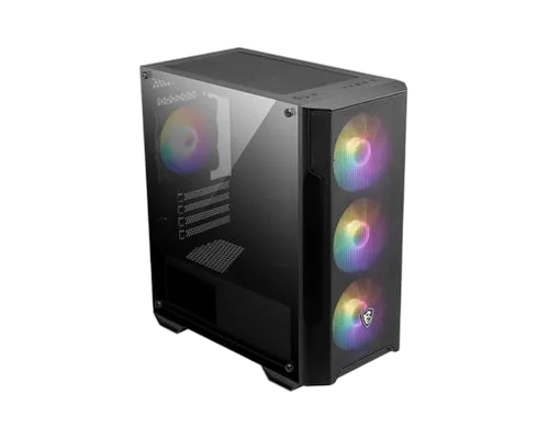 MSI MAG Forge M100A Noir - mT/Sans Alim/mATX, vue 2