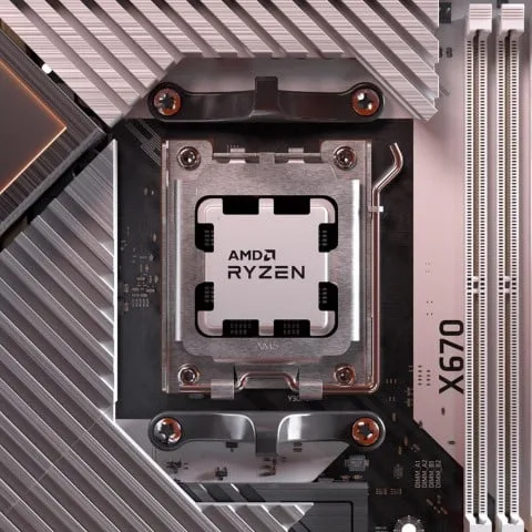 AMD Ryzen 7 8700G MPK, vue 4