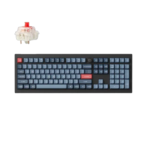 Keychron V6 Max QMK - Mécanique - Sans-Fil - RGB - Gris