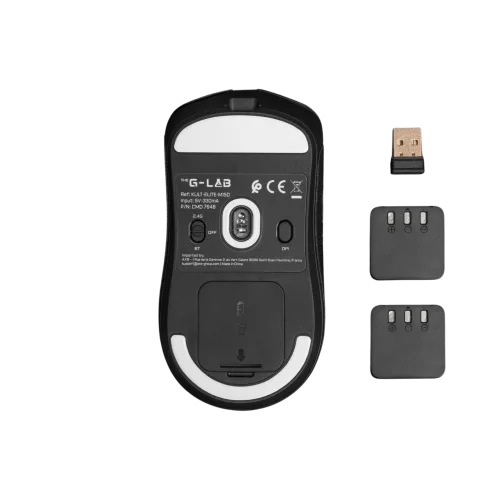 The G-LAB Kult Elite M150 - Sans-Fil - RGB - Noir, vue 4