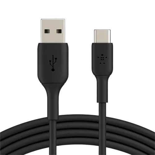 Belkin USB-A to USB-C Cable 1M Black, vue 5