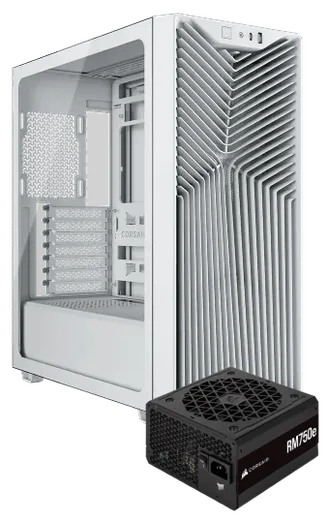 Corsair 3200D RS Blanc + RM750e