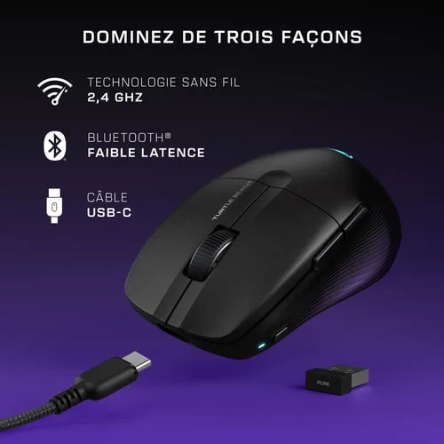 Turtle Beach Pure Air - Sans-Fil - RGB - Noir, vue 10