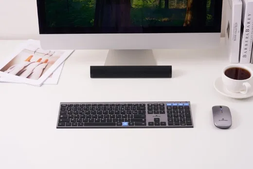Bluestork KB Grapheme - Membrane - Sans-Fil - Noir