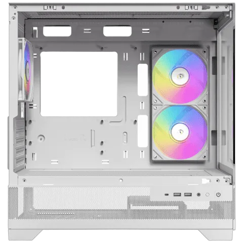 Antec CX500M ARGB - mT/Sans Alim/Micro-ATX - Blanc