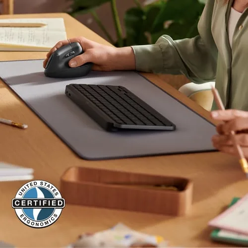 Logitech Lift for Business - Sans-Fil - Graphite, vue 5