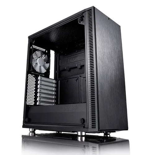 Fractal Design Define C TG Noir - MT/Sans Alim/ATX, vue 2