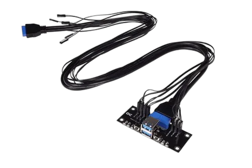 Alphacool Front I/O-Panel avec USB 3.0 pour Rack 1U