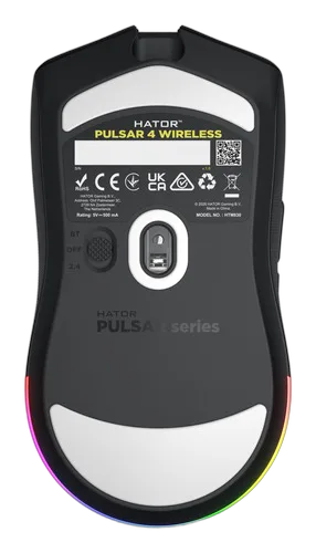 Hator Pulsar 4 - Sans fil - RGB - Noir, vue 6